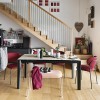 Tavolo Lord Metal CB/4832-R Connubia - Struttura nero opaco e piano in ceramica Sale