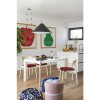Tavolo Lord Wood CB/4832-R Connubia - Gambe Faggio Sbiancato, Piano in Leno nobilitato Bianco Materico
