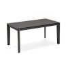 Tavolo Lord Wood CB/4832-R Connubia - Gambe Grafite, Piano in Ceramica Stone