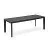 Tavolo Lord Wood CB/4832-R Connubia - Gambe Grafite, Piano in Ceramica Stone