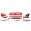 Divano Lisa Club 2885 Scab Design - Cuscini Terracotta