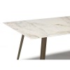 Tavolo Squid M 2433 Scab Design - Struttura Bronzo e Piano marmo Calacatta