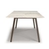 Tavolo Squid M 2433 Scab Design - Struttura Bronzo e Piano marmo Calacatta