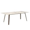 Tavolo Squid M 2433 Scab Design - Struttura Bronzo e Piano marmo Calacatta