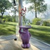 Tavolino Ambrogio Slide - Colore Speciale Purple Plum