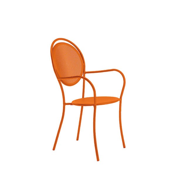 Sedia Paris Arancione GrandSoleil - Leggera E Pratica Per Interni - Foto 6