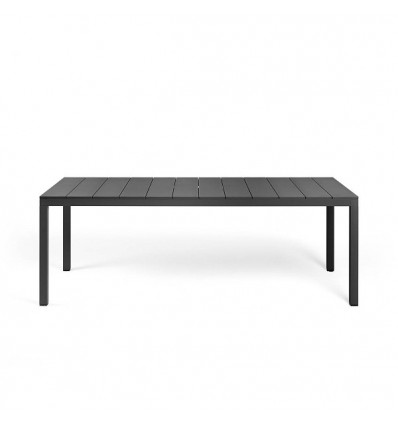 Tavolo Rio Alu Fix Nardi - Antracite