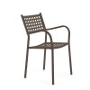 Sedia Alice con bracciolo Vermobil - Colore Bronzo.