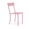 Sedia Mogan Vermobil - Struttura in metallo nel colore Rosa.