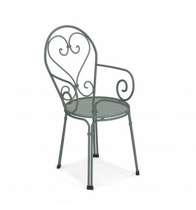 Sedia con braccioli Pigalle di Emu