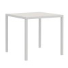 Tavolo Quatris impilabile Vermobil  - Colore Bianco Perla