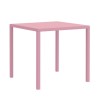 Tavolo Quatris impilabile Vermobil  - Colore Rosa