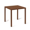 Tavolo Quatris impilabile Vermobil  - Colore Corten