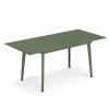 Tavolo Plus4 Emu - L120 (Allungabile 172) - Verde Militare