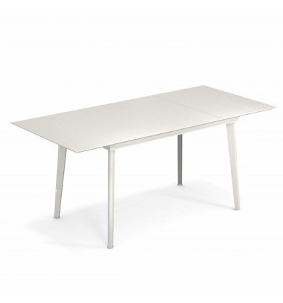 Tavolo Plus4 Emu - L120 (Allungabile 172) - Bianco opaco