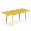 Tavolo Plus4 Emu - L120 (Allungabile 172) - Giallo Curry