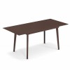 Tavolo Plus4 Emu - L120 (Allungabile 172) - Corten