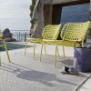 Poltrona Lounge YO! CB/3505-E Connubia Outdoor - Struttura Limone  e seduta in corda Limone