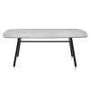 Tavolo YO! CB/4812-FSE Connubia outdoor - Struttura Nero opaco e piano in Eco Stone Sale e Pepe