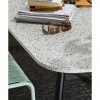 Tavolo YO! CB/4812-FSE Connubia outdoor - Struttura Nero opaco e piano in Eco Stone Sale e Pepe