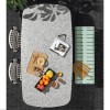 Tavolo YO! CB/4812-FSE Connubia outdoor - Struttura Nero opaco e piano in Eco Stone Sale e Pepe