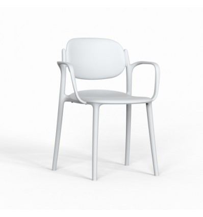 Sedia Boy-P - Bianco Nuvola