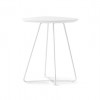 Tavolino Ciop CB/5225 Connubia - Misura Piccola, Bianco ottico opaco