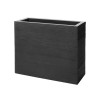 Vaso Quadra Separè Slide - Nero