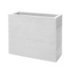 Vaso Quadra Separè Slide - Bianco Latte