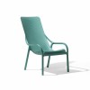 Poltrona Net Lounge Nardi - In polipropilene, colore verde Salice.