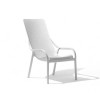 Poltrona Net Lounge Nardi - In polipropilene, colore Bianco.
