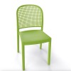 Sedia Panama Gaber - In tecnopolimero, colore Verde 42.