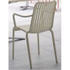 Sedia Open Gaber- In Tecnopolimero, colore Beige 01.