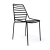 Sedia Link Gaber - In metallo Nero 10.