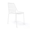 Sedia Link Gaber - In metallo Bianco 00.