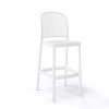 Sgabello Panama Gaber - In tecnopolimero, colore Bianco 6.