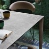Tavolo Artic Fast CB/4860-R Connubia - Struttura Lava opaco P38M e piano in ceramica Arenaria P24C