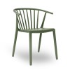 Sedia Woody Resol - Colore Verde Grigio.