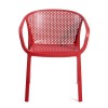 Sedia Gianet con braccioli Gaber - Colore Marsala.