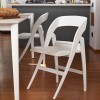 Sedia Clickclack CB/2135 Connubia - Pieghevole, colore Bianco Ottico Opaco P94.