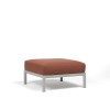 Pouf Maximo Nardi - Struttura in Gesso e cuscino in Cannella Sumbrella.