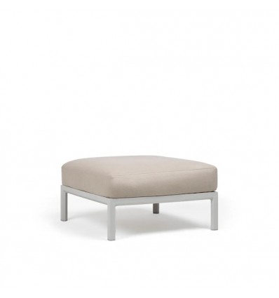 Pouf Maximo Nardi - Struttura in Gesso e cuscino in Perla Sumbrella.