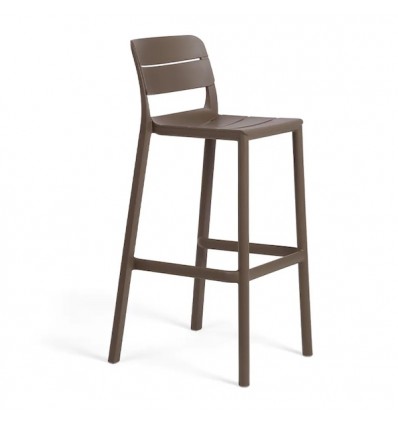 Sgabello Cassia Stool - Colore Tabacco.