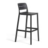 Sgabello Cassia Stool - Colore Antracite.