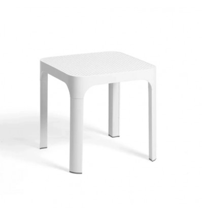 Tavolino Net Table 40 Nardi - Colore Bianco.