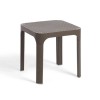 Tavolino Net Table 40 Nardi - Colore Tabacco.