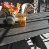 Tavolo Orion CB/4865-R Connubia - Dettaglio piano in ceramica Noir Desir P33C.