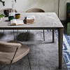 Tavolo Artic Fast CB/4860-R Connubia - Struttura Lava opaco P38M e piano in ceramica Arenaria P24C