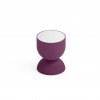 Tavolino Illo Lyxo - Colore Verde Ametista AMT e piano HPL Bianco.
