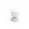 Tavolino Illo Lyxo - Colore Perla PRL e piano HPL Bianco.